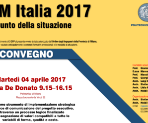 BIM Italia 2017 – Il punto della situazione