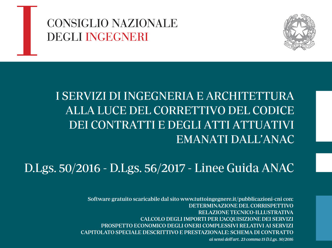 d.lgs. 50/2016 d.lgs. 56/2017 Linee Guida ANAC IngegneriaMilano