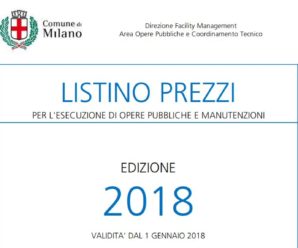 Disponibile il nuovo listino opere edili di Milano