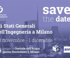 Stati Generali dell’Ingegneria a Milano