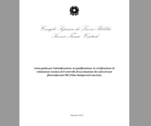 CSLP – Linee Guida – calcestruzzi fibrorinforzati FRC – ver.2019