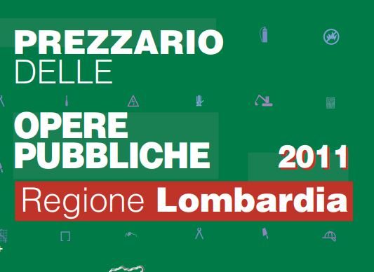 Prezziario delle Opere Pubbliche 2011 - Regione Lombardia