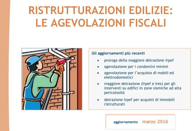 GUIDA 2016 - Ristrutturazioni Edilizie